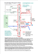 Cowbridge shopper's map