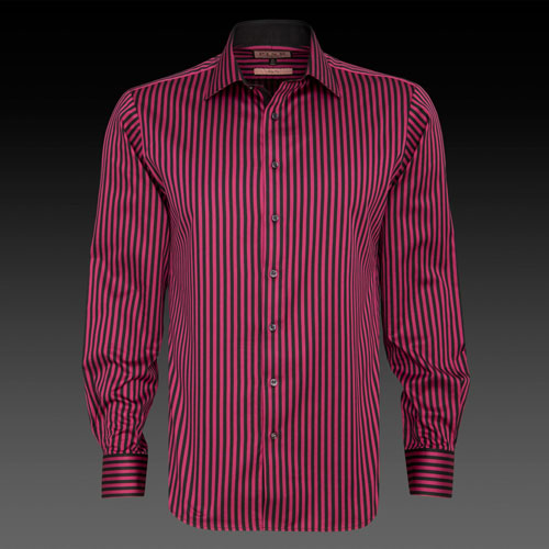Shirt Pink & Black